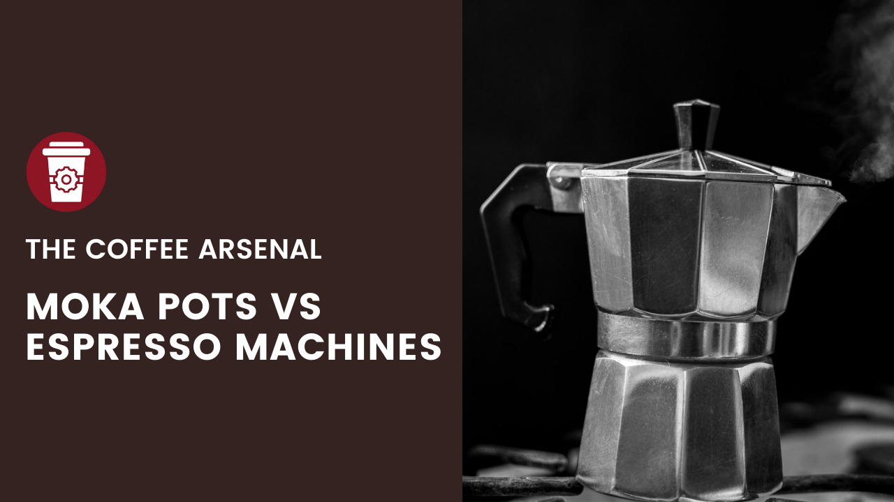 Moka pots vs espresso machines