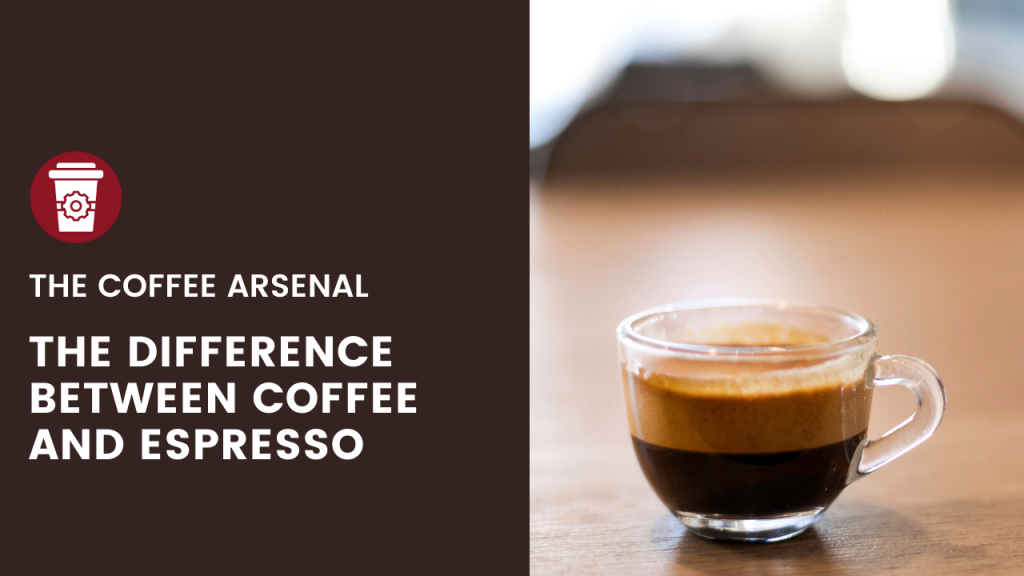 the difference between coffee and espresso
