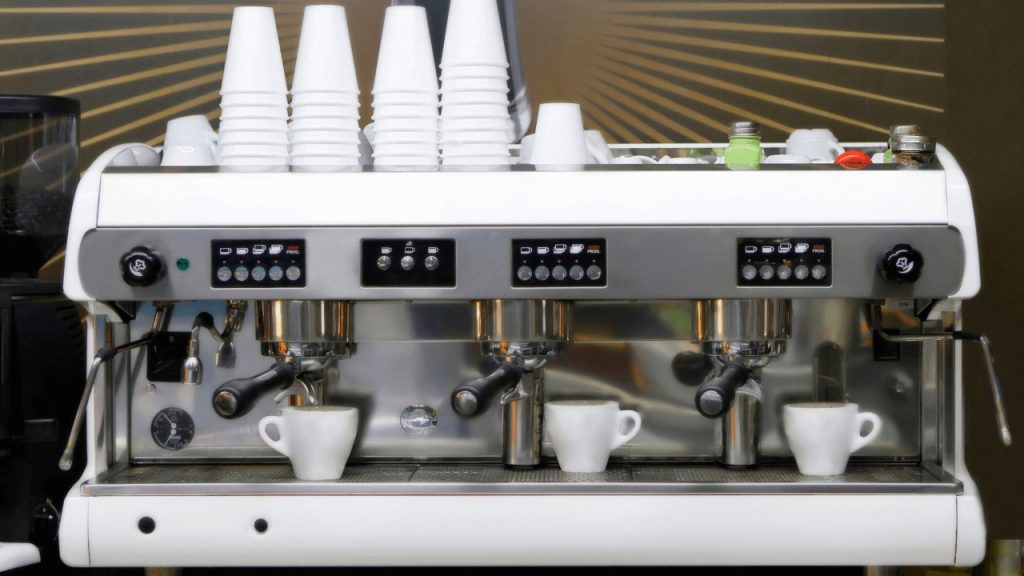 Modern espresso machine